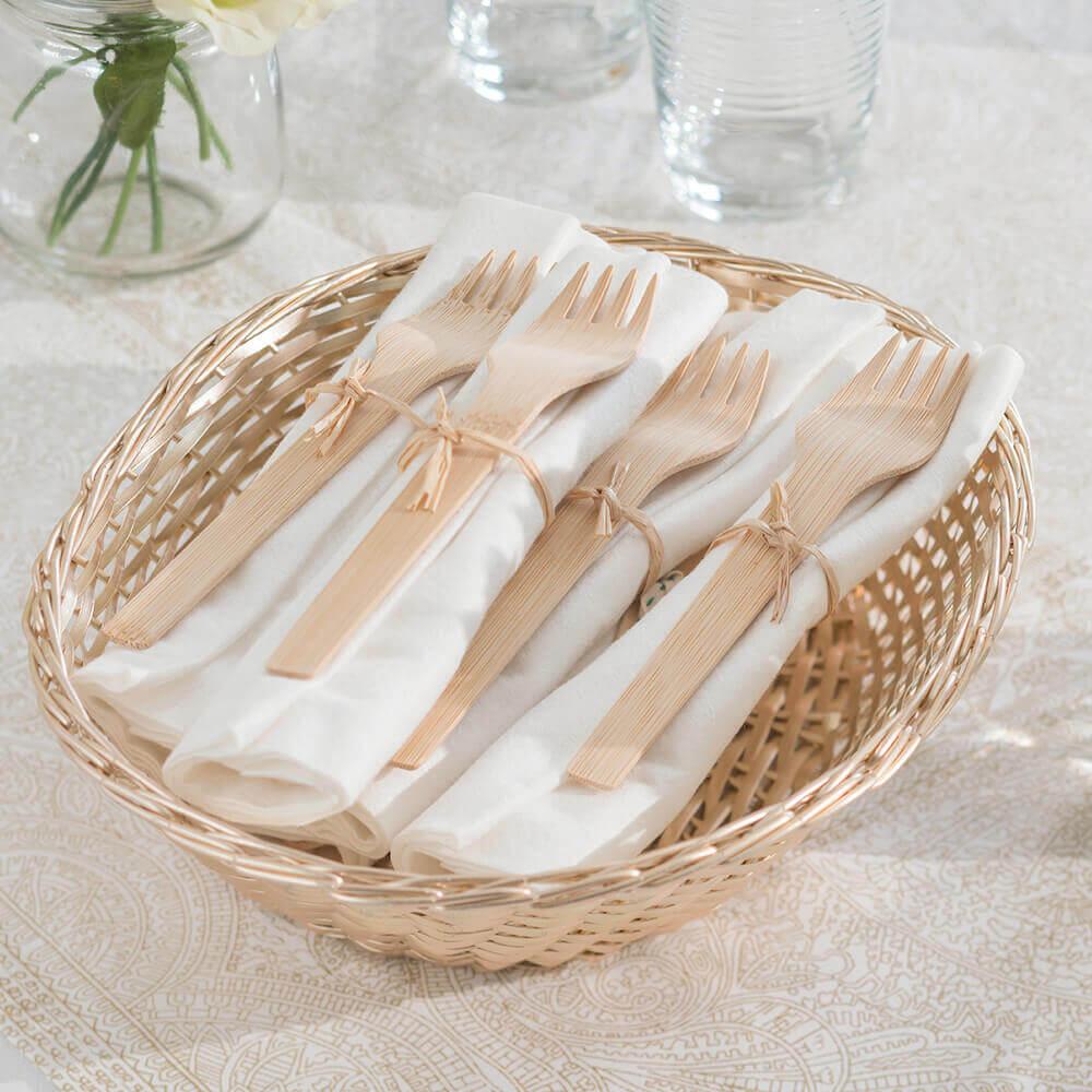 Bambu Disposable Bamboo Forks