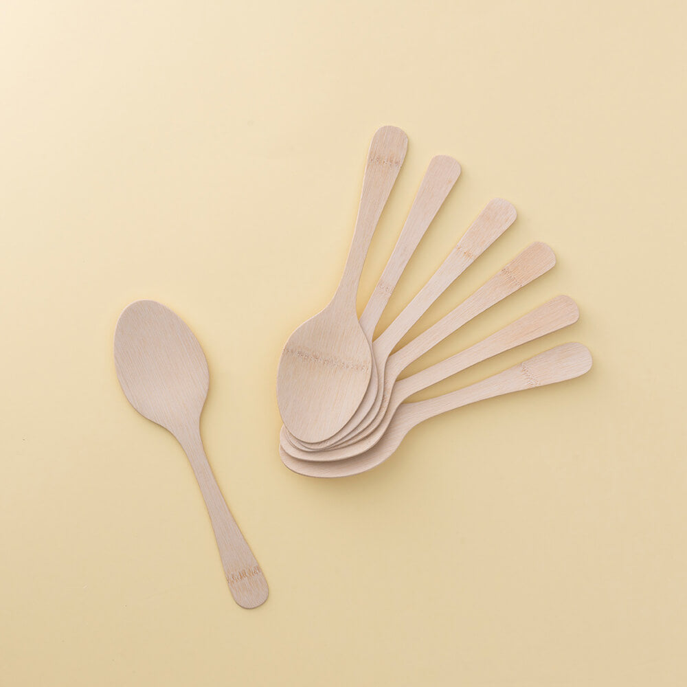 Bambu Disposable Bamboo Serving Spoon