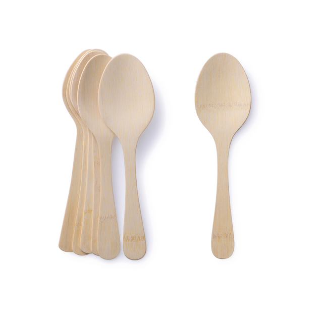 bambu Disposable Bamboo Serving Spoon