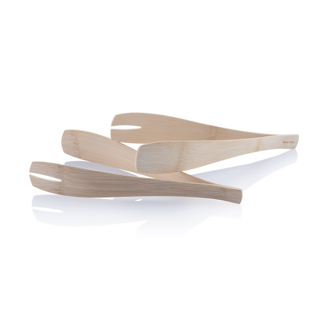 bambu Disposable Bamboo Serving Tongs