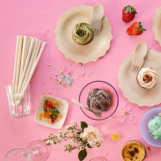 Bambu Disposable Bamboo Straws Bulk Case