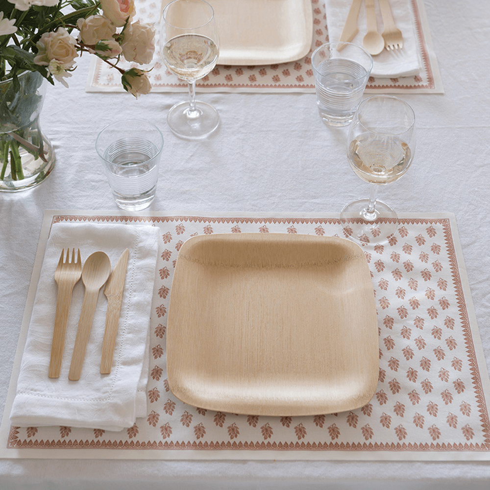 bambu Disposable Bamboo Veneerware® Sample Box
