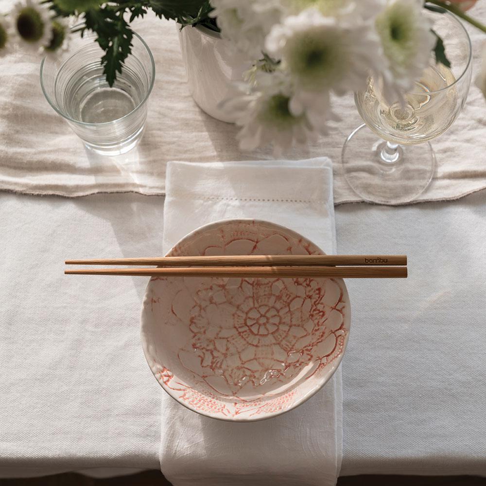 Bambu Reusable Bamboo Chopsticks 5 Sets