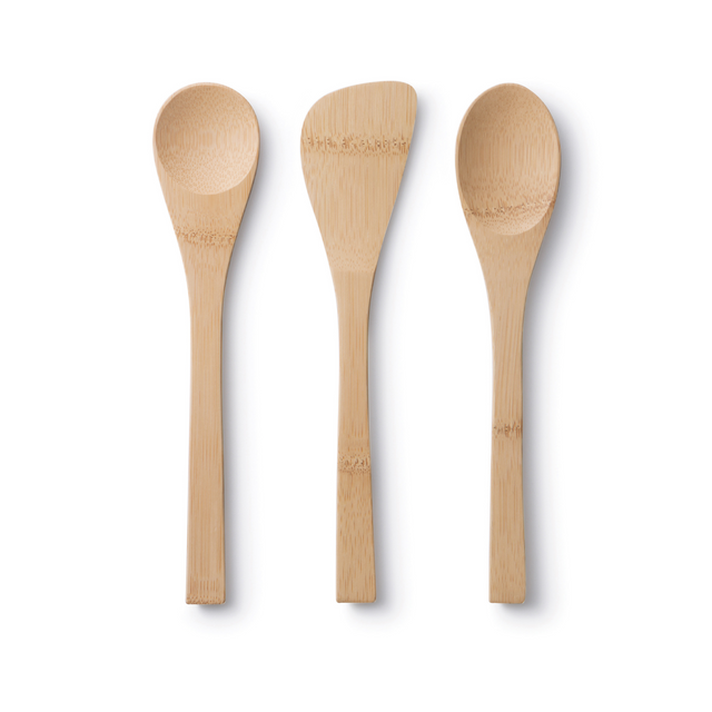 Bambu Kids In The Kitchen Set Of 3 Bamboo Utensils (3Y+)