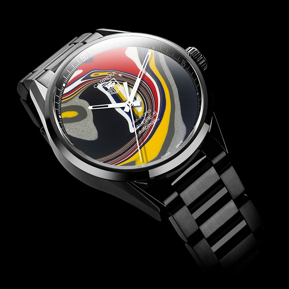 Bamford Watch Department 1/1 Limited Edition BWD X Black Badger ‘Fordite’ TAG Heuer Carrera – Calibre 5 [8]