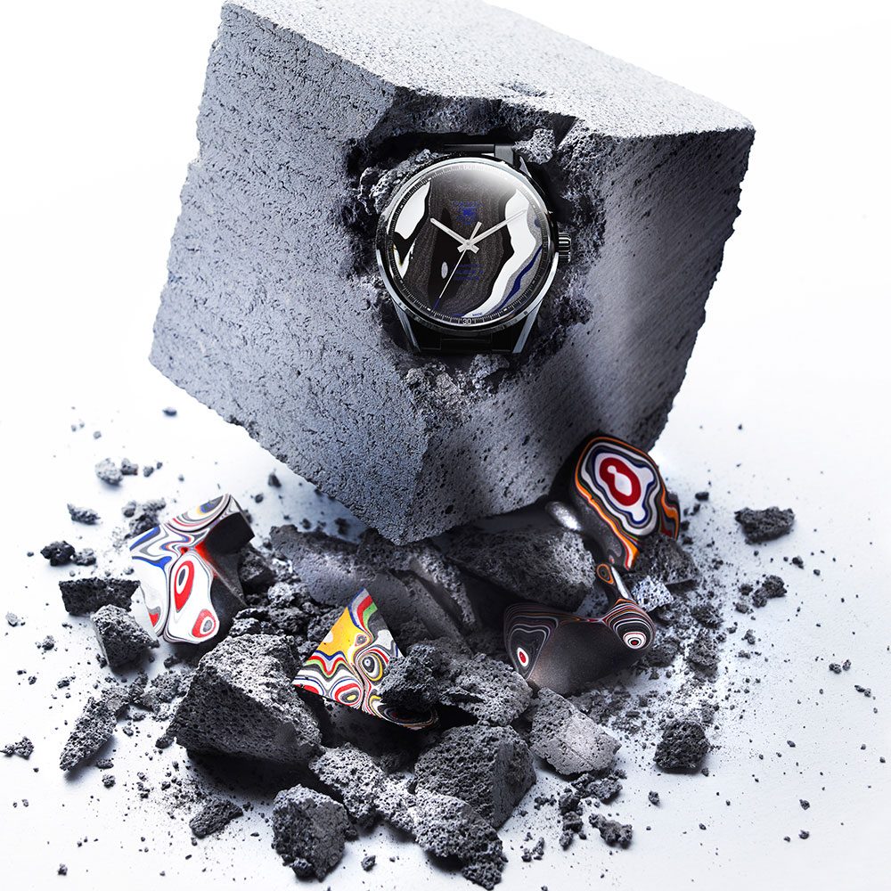 Bamford Watch Department 1/1 Limited Edition BWD X Black Badger ‘Fordite’ TAG Heuer Carrera – Calibre 5 [5]