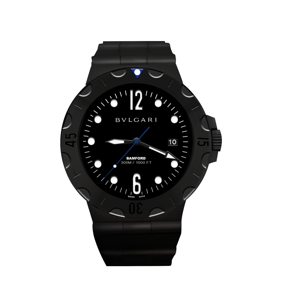bamford watch department BVLGARI DIAGONO SCUBA