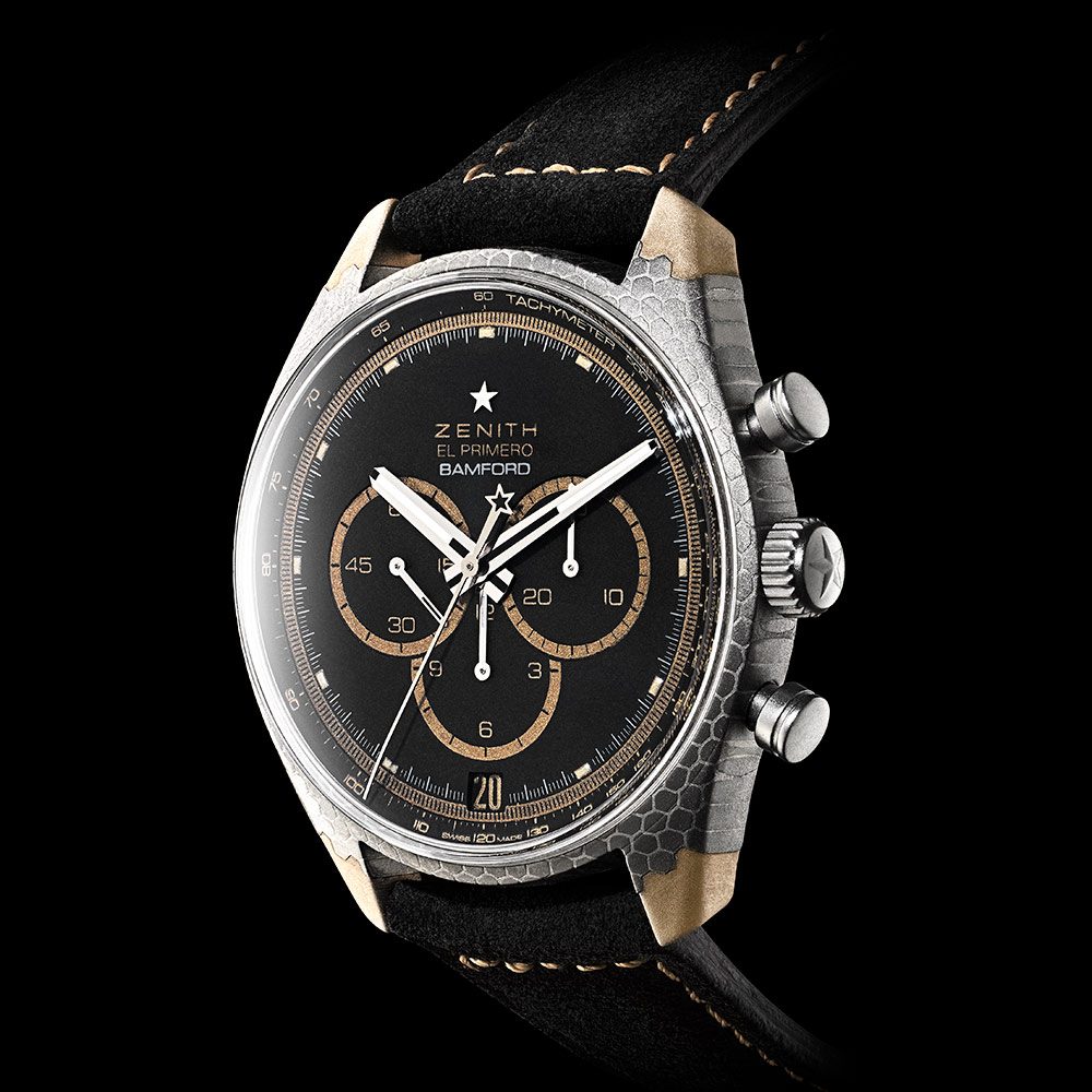 Bamford Watch Department Bamford Watch Department X Black Badger Zenith El Primero Superconductor