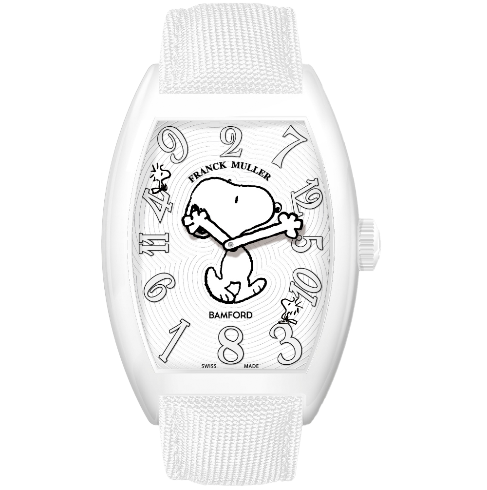 bamford watch department Franck Muller Crazy Hours X BWD Arctic Snoopy Limited-Edition