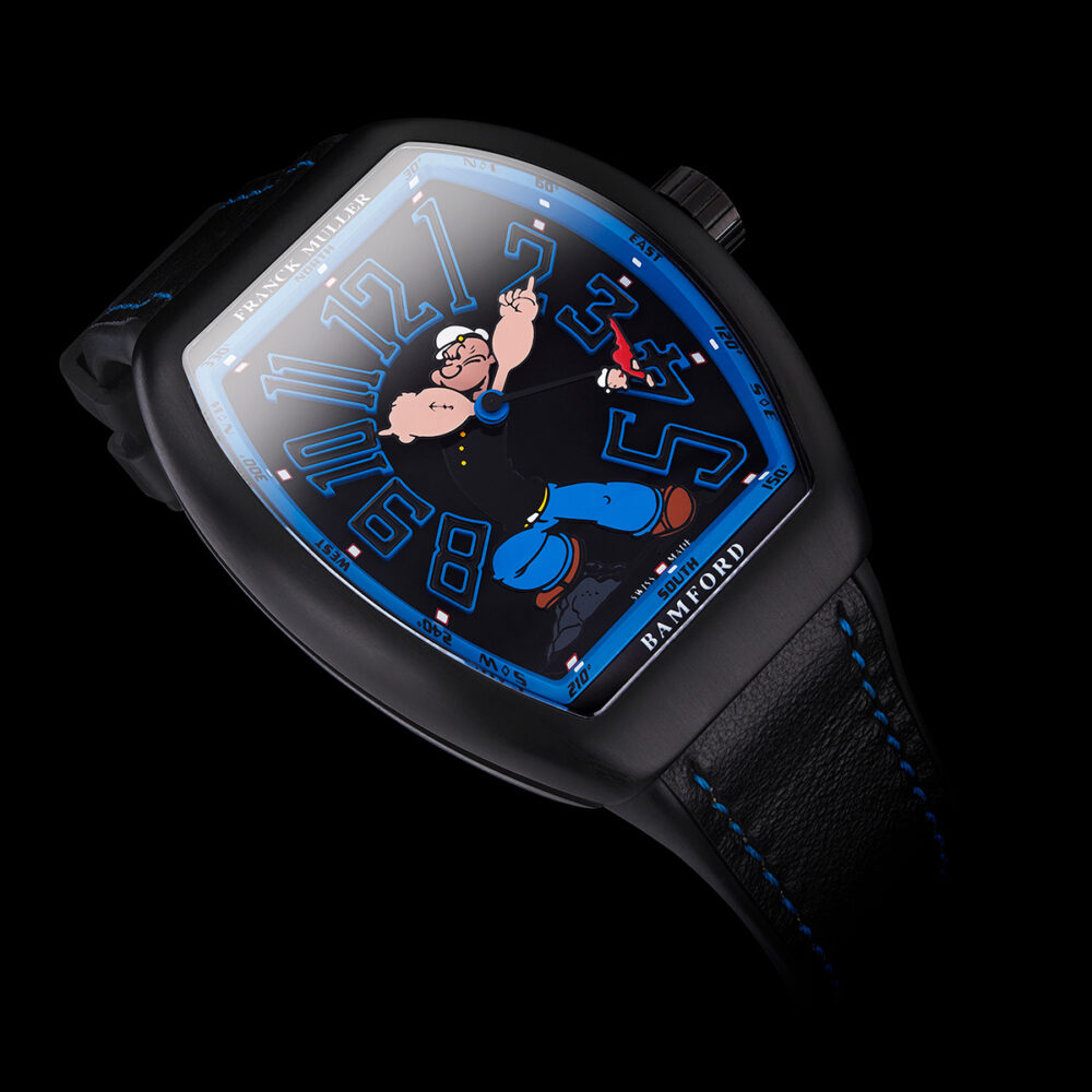 Bamford Watch Department Franck Muller X BWD Popeye Vanguard© Black Titanium
