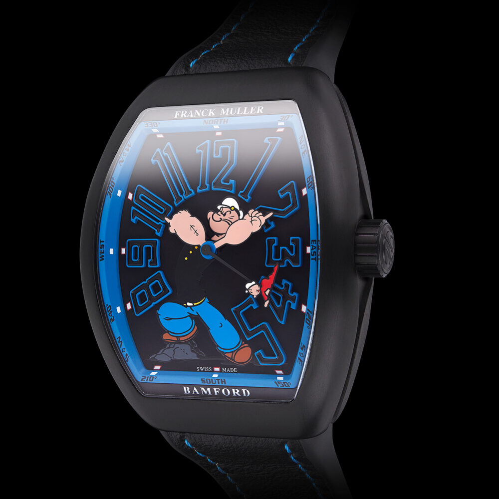 Bamford Watch Department Franck Muller X BWD Popeye Vanguard© Black Titanium