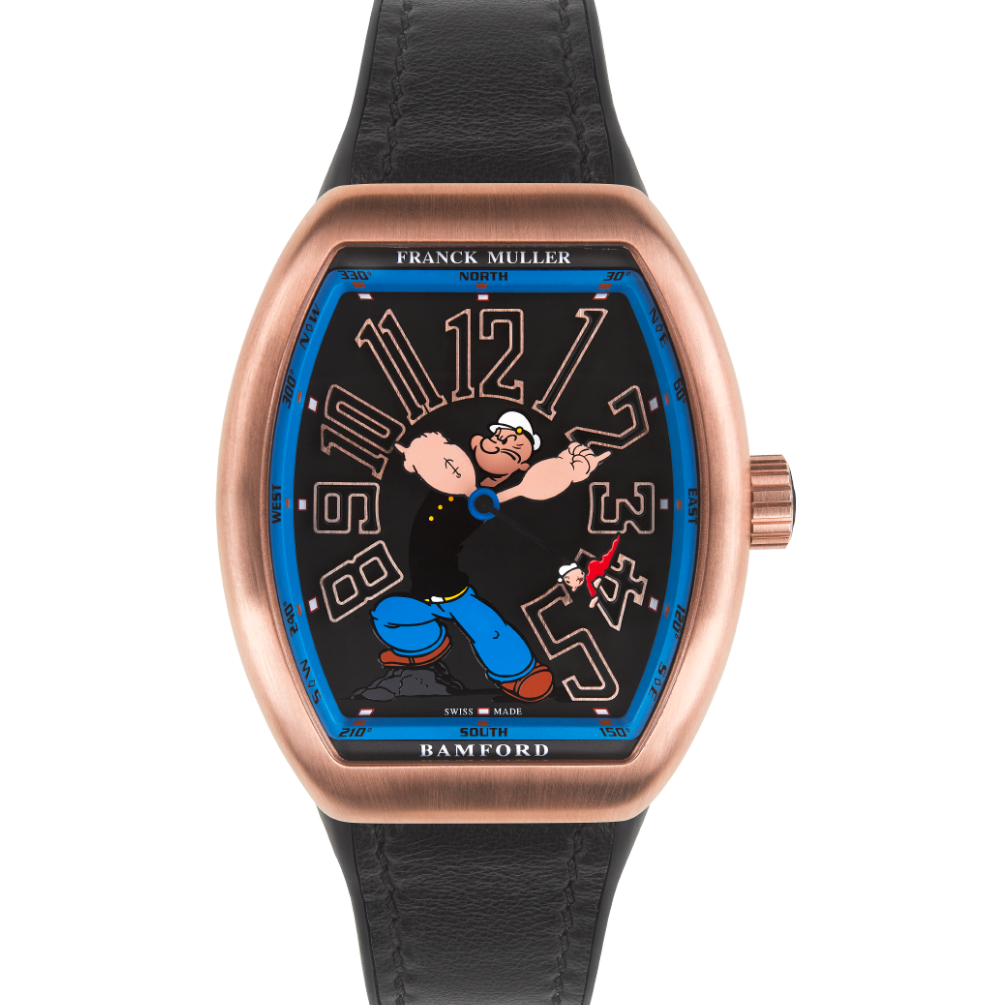 bamford watch department Franck Muller x BWD Popeye Vanguard© Rose Gold