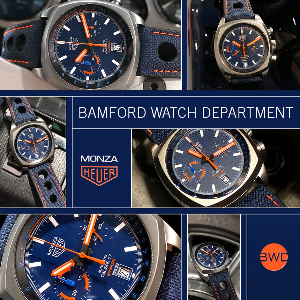 Bamford Watch Department LIMITED EDITION BAMFORD HEUER MONZA