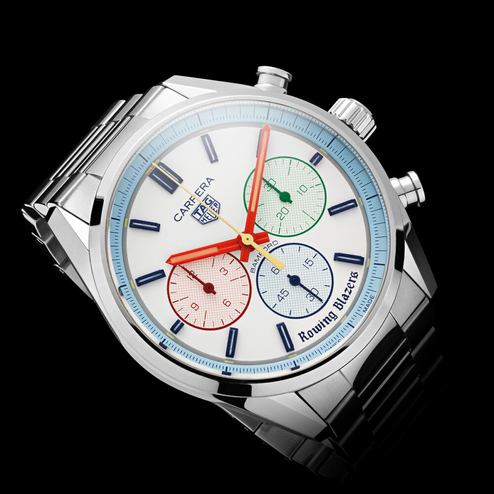 Bamford Watch Department Limited Edition Bamford X Rowing Blazers Tag Heuer Carrera