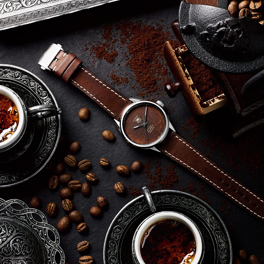 Bamford Watch Department Limited Edition BWD X Blackbadger Coffee Dial TAG Heuer Carrera – Calibre 5