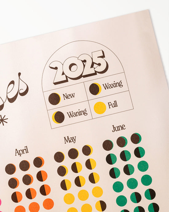 Ban Do 2025 Lunar Wall Calendar
