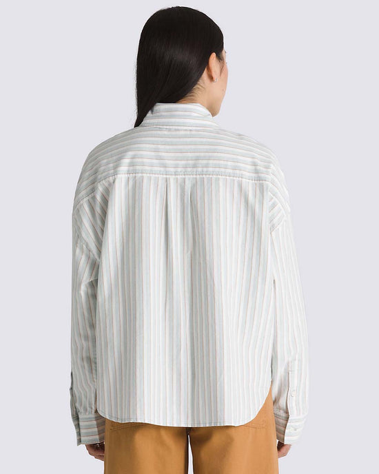 Ban Do Antica Boxy Long Sleeve Shirt - Gray Mist