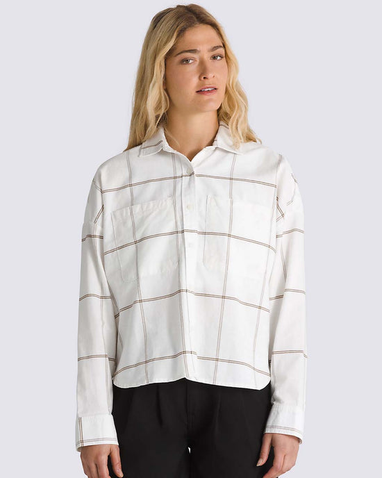 ban do Antica Boxy Long Sleeve Shirt - Marshmallow