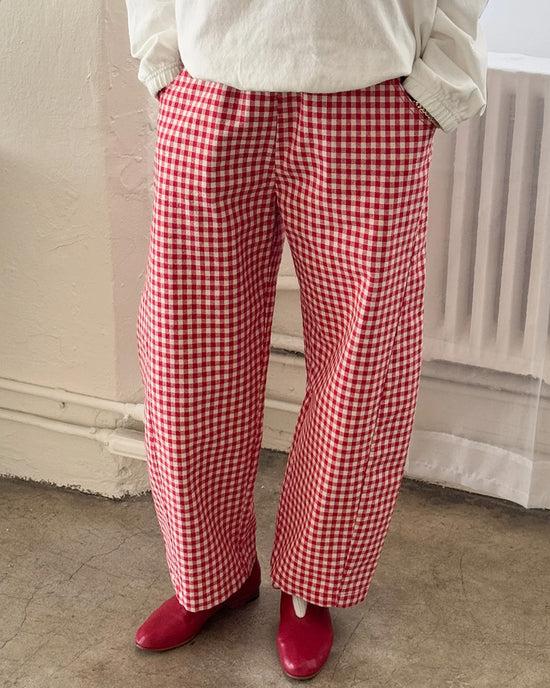 ban do Arc Pants - Red Gingham