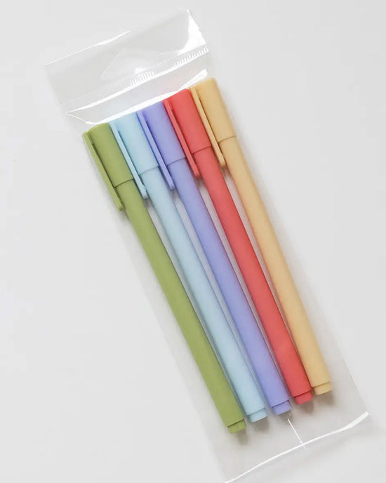 Ban Do Assorted Colors Gel Pens - Set Of 5
