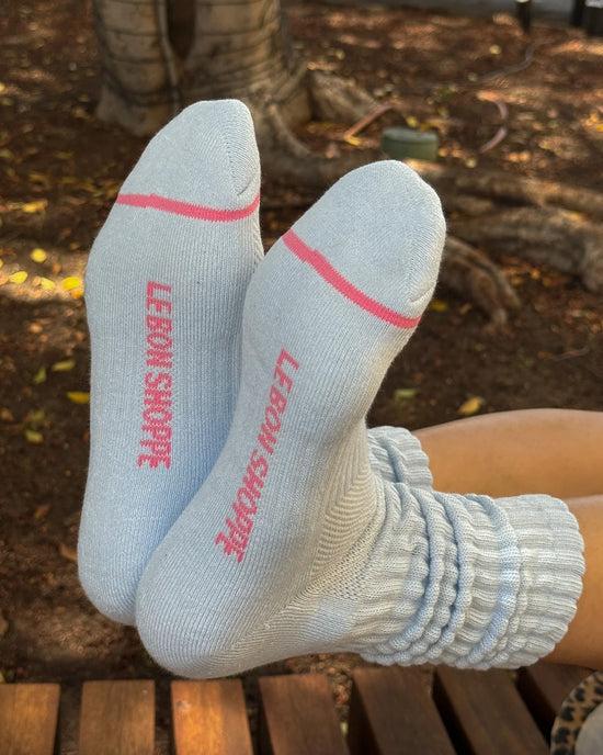 Ban Do Ballet Socks - Baby Blue