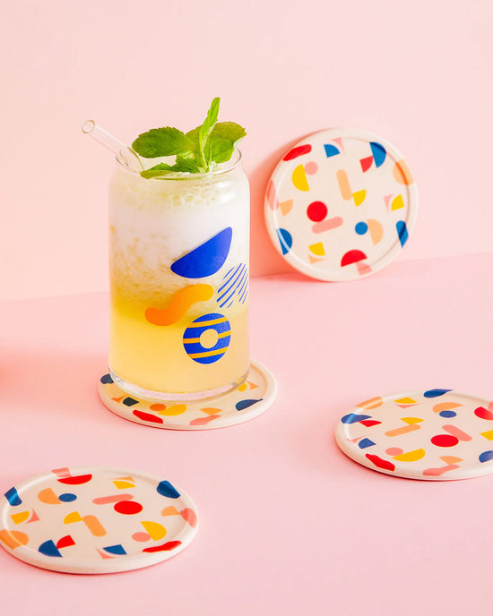 Ban Do Bamboo Coaster Set - Chips