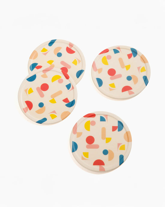 Ban Do Bamboo Coaster Set - Chips