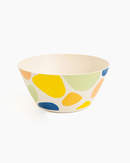 Ban Do Bamboo Serving Bowl - Pebbles