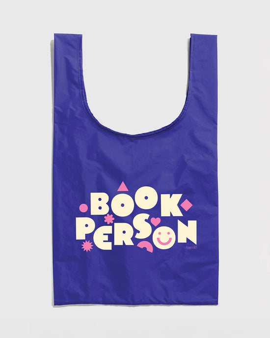 ban do Book Person Standard Baggu - Cobalt