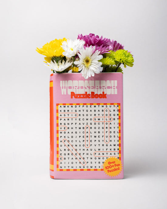 ban do Book Vase - Word Search