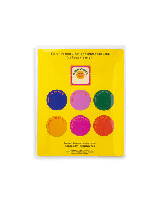 Ban Do Bookplates - From The Library Of