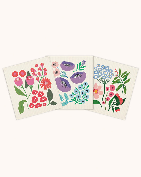 Ban Do Botanical Bliss Do-It-All Dishcloths