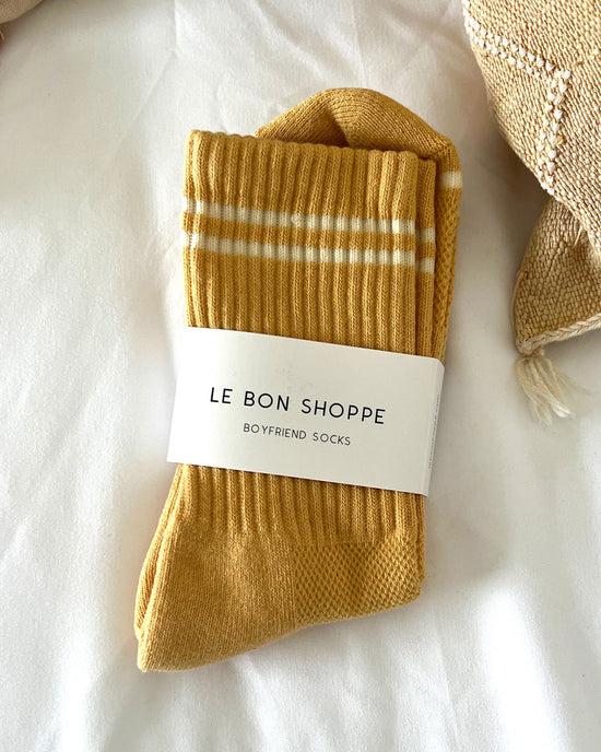 Ban Do Boyfriend Socks - Butter