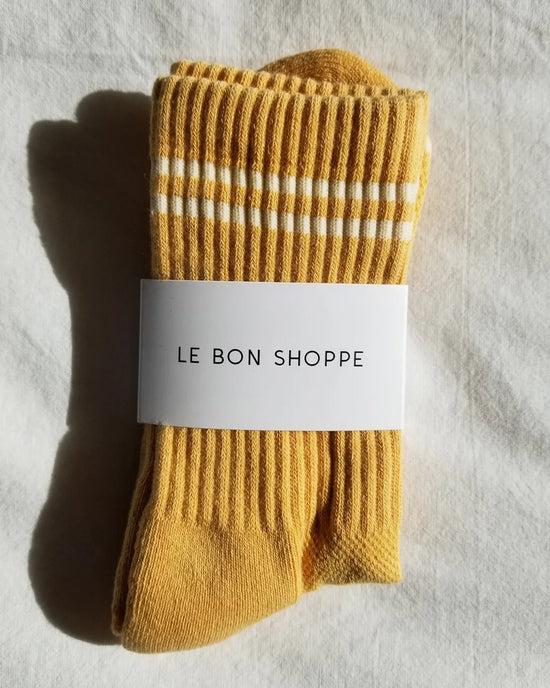 Ban Do Boyfriend Socks - Butter