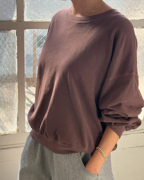 Ban Do Cali Jersey Sweatshirt - Espresso