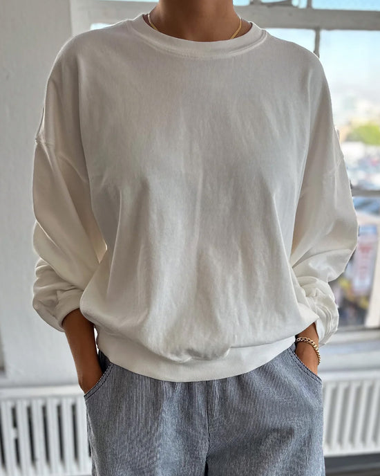 ban do Cali Jersey Sweatshirt - Vintage White