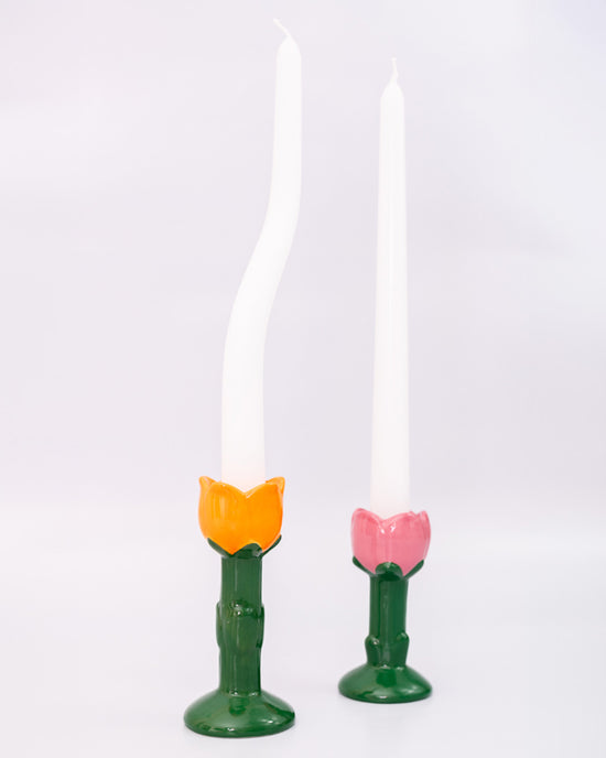 Ban Do Candle Holder Set - Flowers