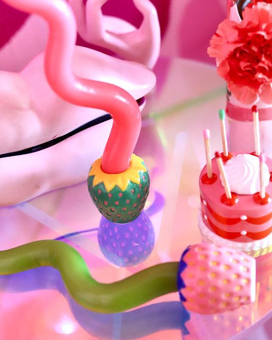 Ban Do Candle Holder Set - Strawberries