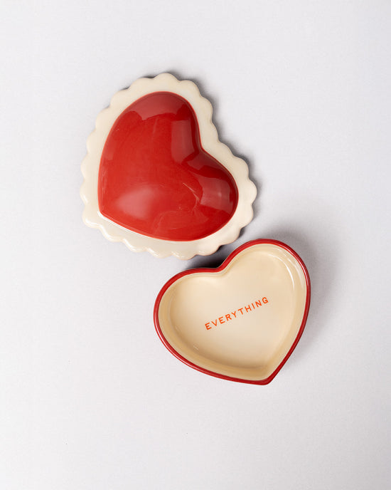 Ban Do Ceramic Trinket Box - Heart