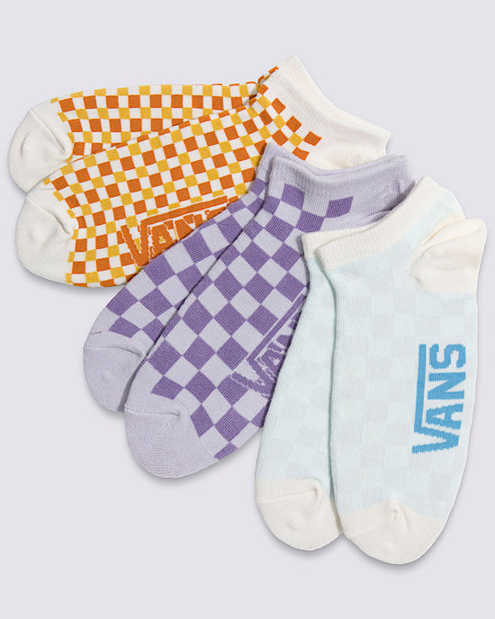 ban do Checkerboard Kick Socks - Purple Haze
