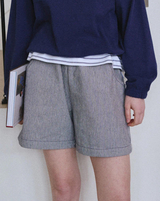 ban do City Shorts - Blue Stripe