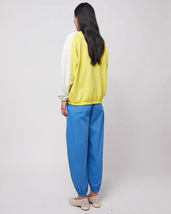 Ban Do Color Block Zipper Sweatshirt