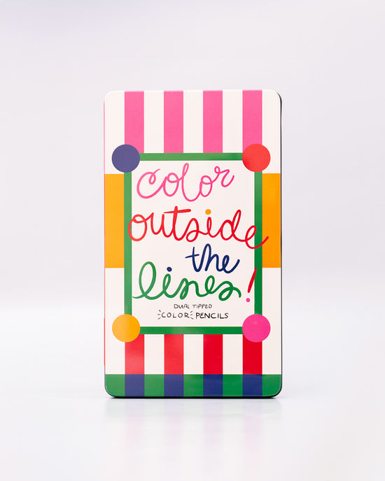 ban do Color Outside the Lines Colored Pencils