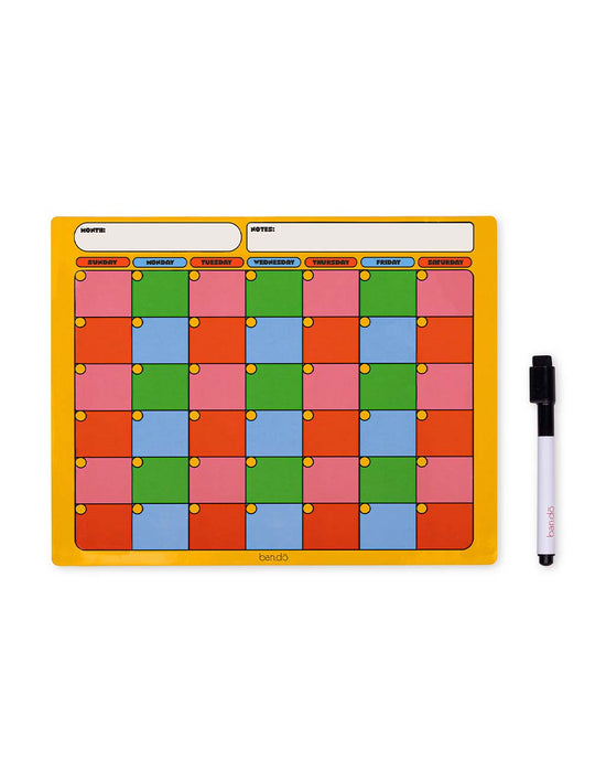 ban do Colorblock Magnetic Calendar