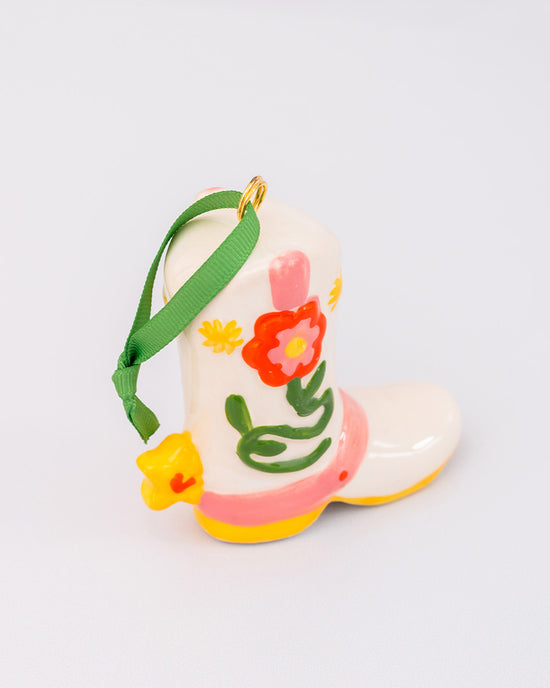 Ban Do Cowboy Boot Ornament