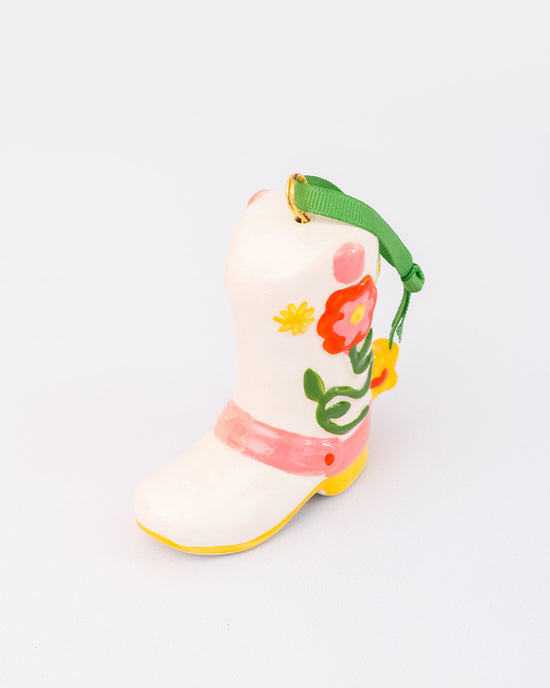 Ban Do Cowboy Boot Ornament