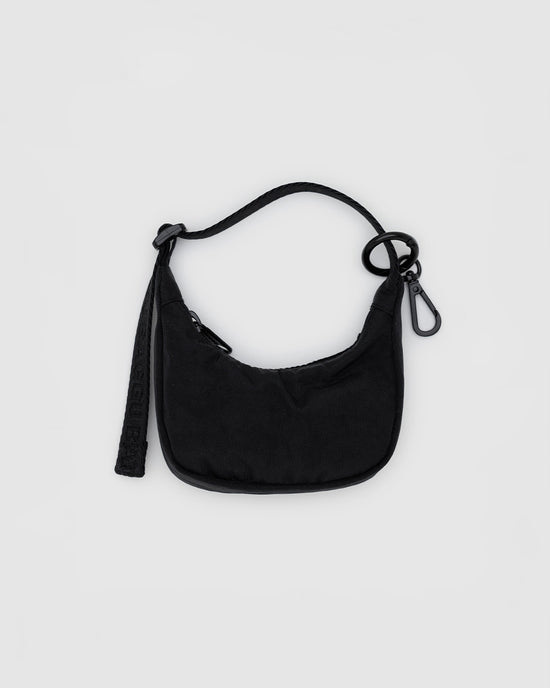 ban do Crescent Bag Charm - Black