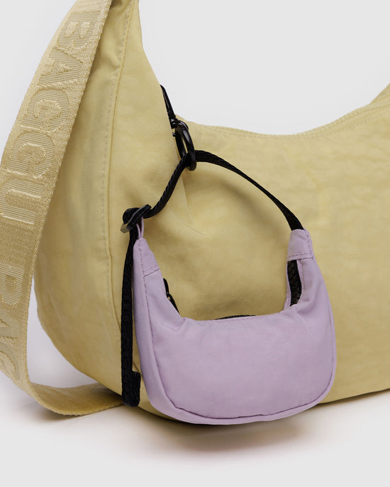 Ban Do Crescent Bag Charm - Dusty Pink