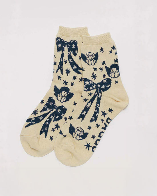 ban do Crew Socks - Cherub Bows