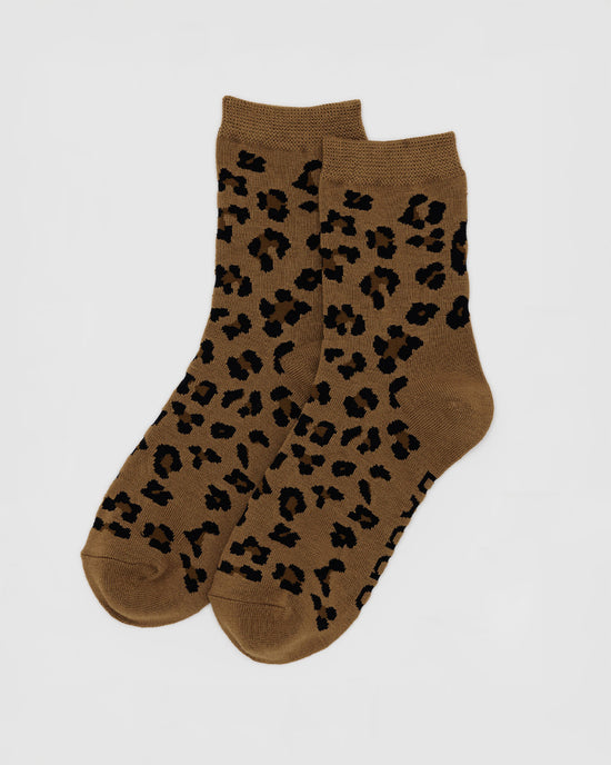 ban do Crew Socks - Dark Leopard